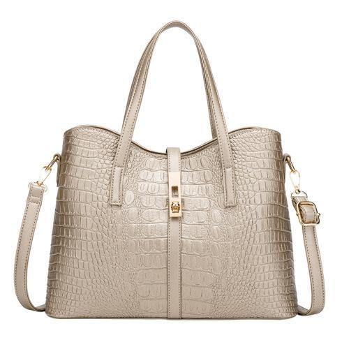 Julia Taliana ™ |  4 piece women's crocodile leather handbag set