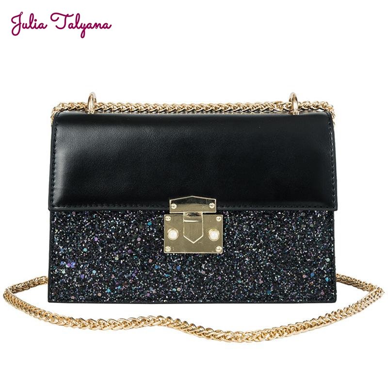 Julia Talyana ™ | Shoulder chain messenger Small square bag
