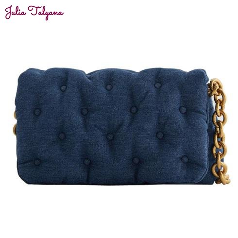 Julia Taliana™ | Bolsa de colchón de denim azul extra grande