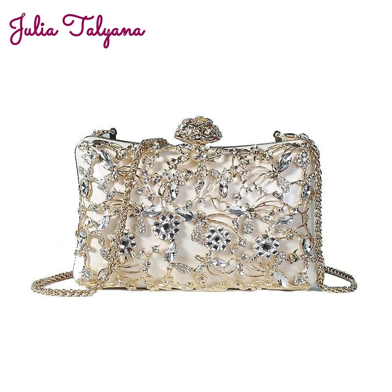 <transcy>جوليا تاليانا ™ | حقيبة سهرة بنقوش الماس</transcy>